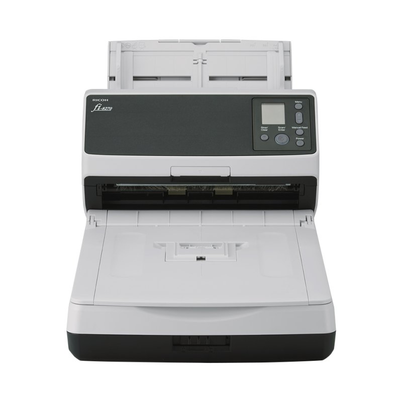 Ricoh fi-8270 ADF + Manual feed scanner 600 x 600 DPI A4 Black, Grey
