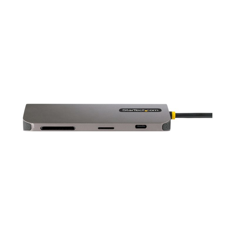 StarTech.com Adaptateur Multiport USB C - Vidéo HDMI 4K 60Hz - Hub USB-A 5 Gbps à 3 Ports, 100W PD Pass-Through, GbE, SD/Micro SD, Station d'Accueil/Mini Dock pour PC Portable, Câble 30cm