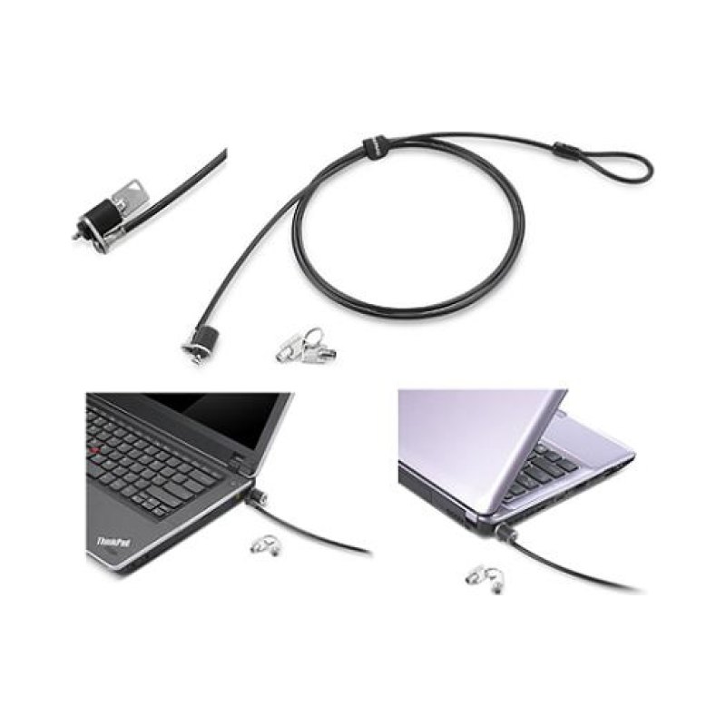 Câble de verrouillage Lenovo 57Y4303 noir, argent 1,52 m