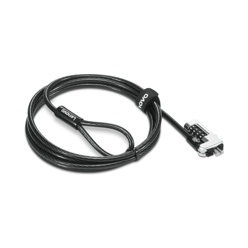 Lenovo 4XE1F30278 câble de verrouillage Noir 1,8 m