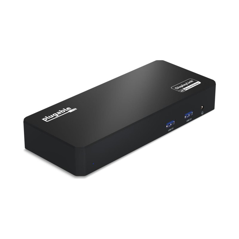 Plugable Technologies UD-6950PDZ laptop dock/port replicator Wired USB 3.2 Gen 1 (3.1 Gen 1) Type-C Black