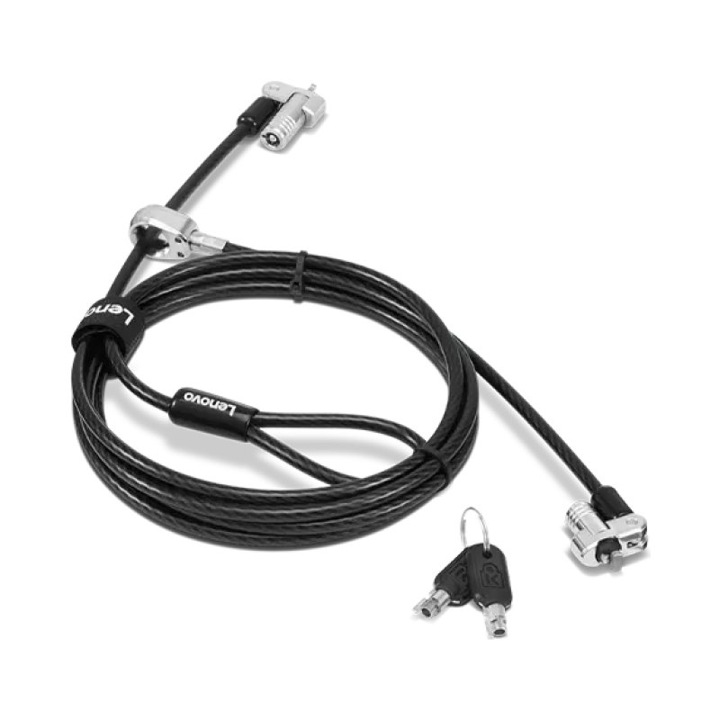 Lenovo 4XE1B81919 câble de verrouillage noir 1,8 m