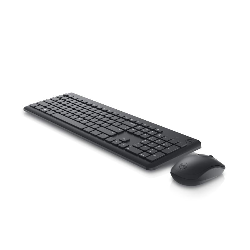 DELL KM3322W clavier Souris incluse Bureau RF sans fil Anglais américain Noir