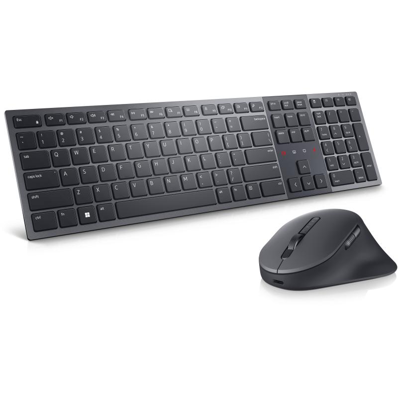 DELL KM900 clavier Souris incluse Bureau RF sans fil + Bluetooth Canadien Graphite