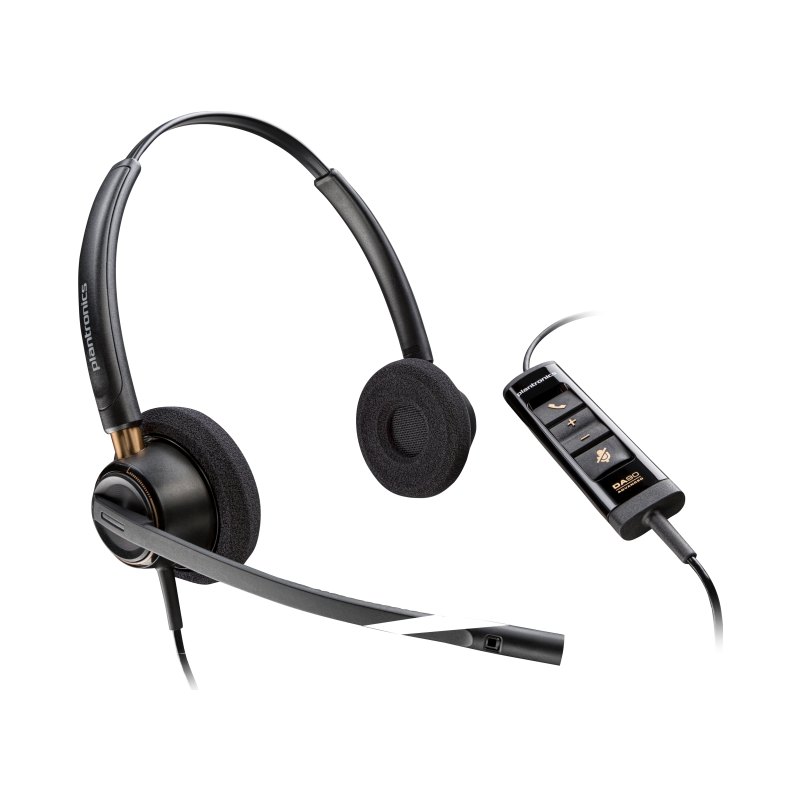 HP Poly Micro-casque stéréo Poly EncorePro 525 USB-A