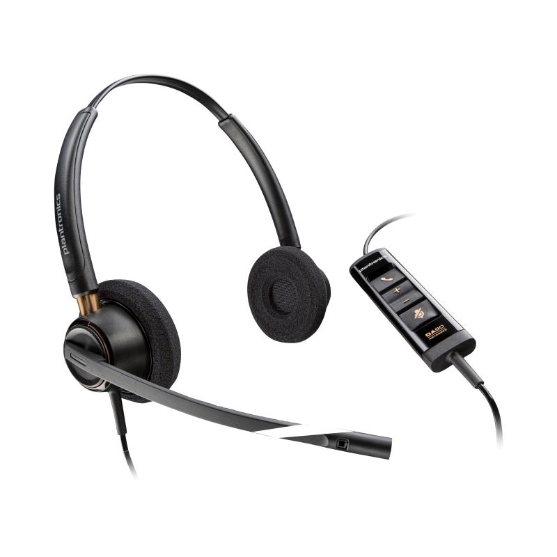 HP Poly Micro-casque stéréo Poly EncorePro 525 USB-A