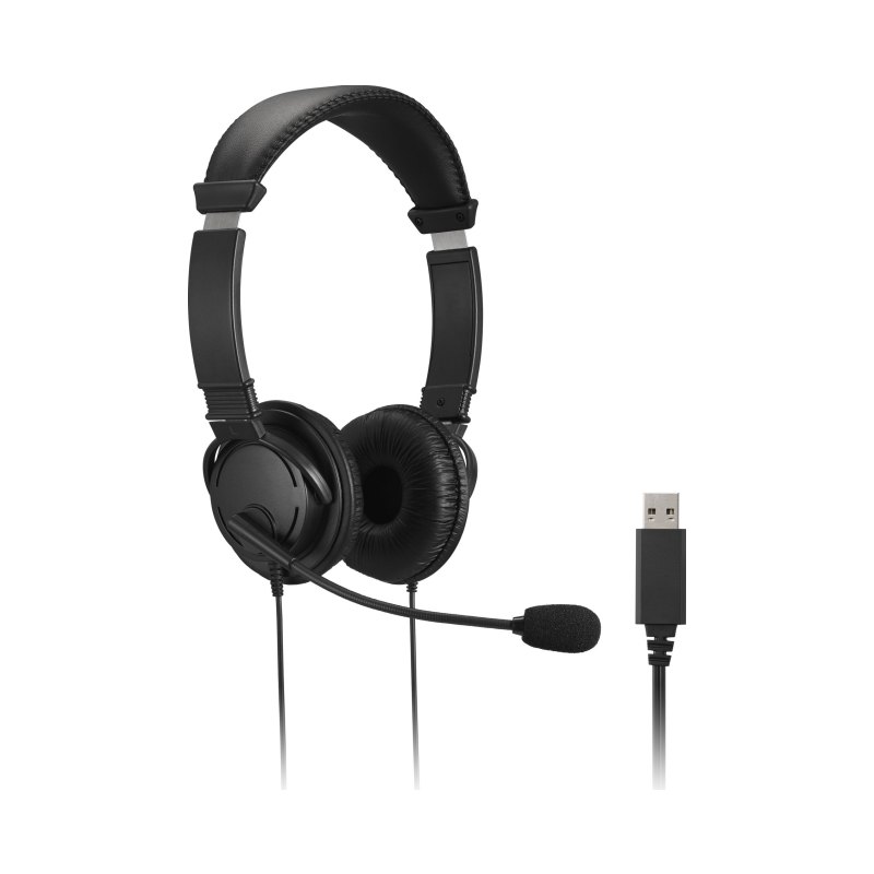 Kensington Classic USB-A Headset with Mic and Volume Control