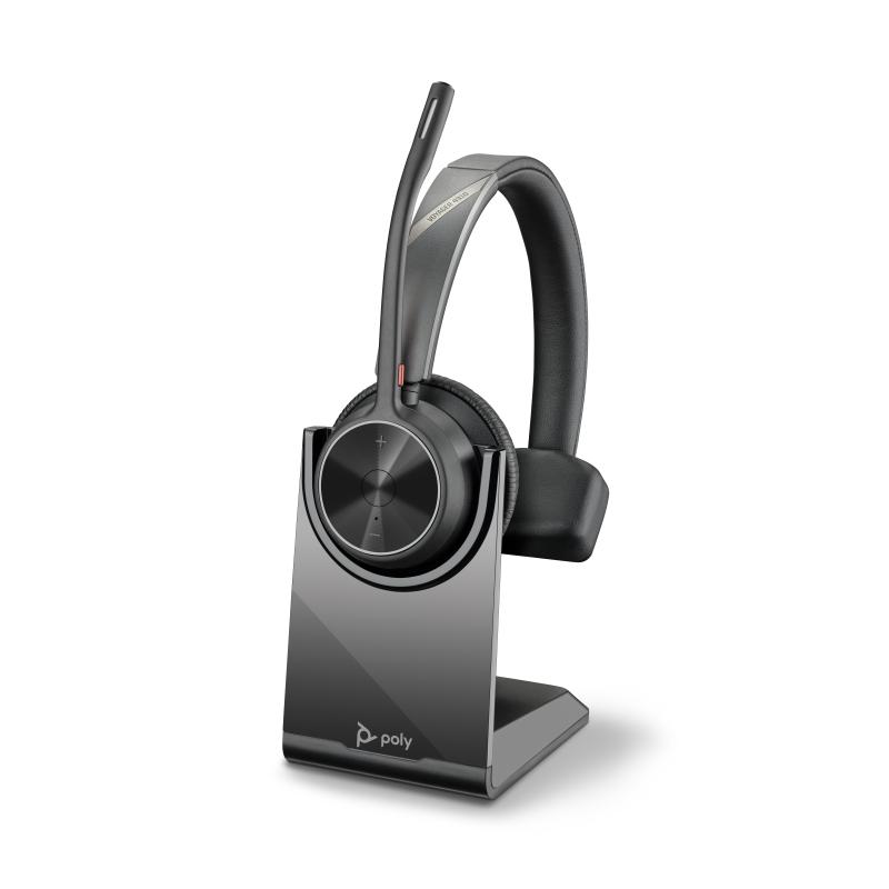 HP Poly Micro-casque Poly Voyager 4310 USB-C + dongle BT700 + base de chargement