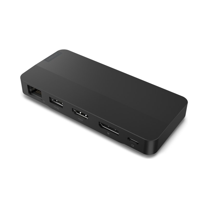Lenovo 40B90000US station d'accueil Avec fil USB 3.2 Gen 2 (3.1 Gen 2) Type-C Noir