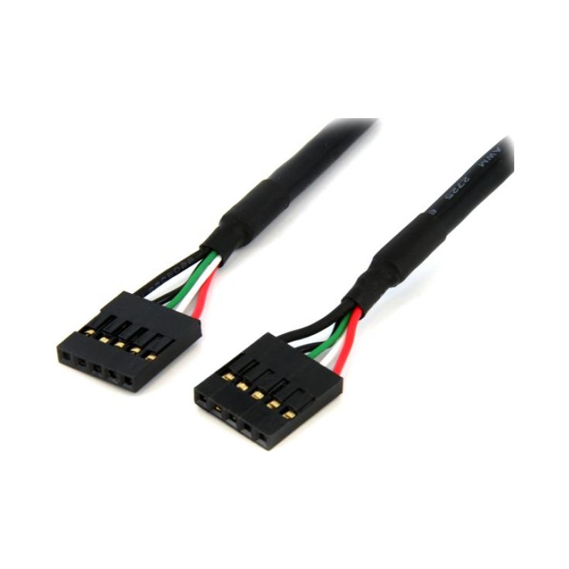 StarTech.com 18in Internal 5 pin USB IDC Motherboard Header Cable – F/F