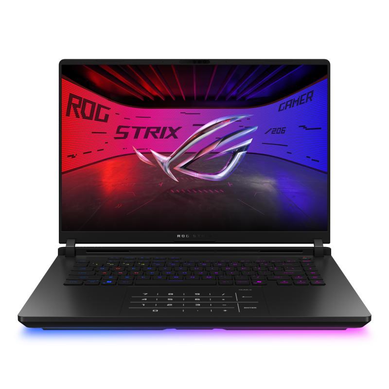 ASUS ROG Strix SCAR 16 G635LX-XS97 laptop Intel Core Ultra 9 275HX 40.6 cm (16") WQXGA 32 GB DDR5-SDRAM 2 TB SSD NVIDIA GeForce RTX 5090 Wi-Fi 7 (802.11be) Windows 11 Pro Black