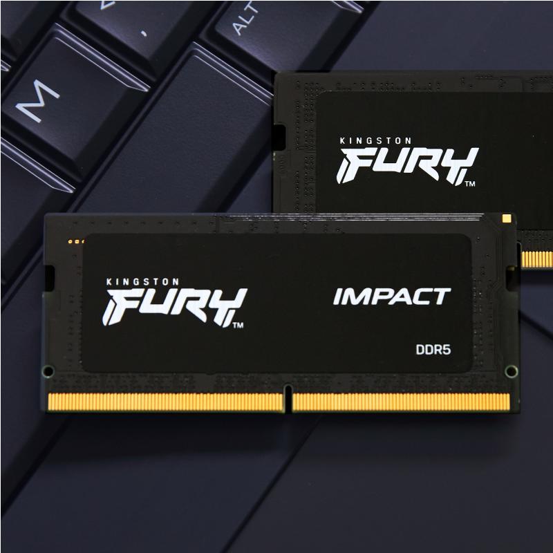 Kingston Technology FURY 16GB 4800MT/s DDR5 CL38 SODIMM Impact 4