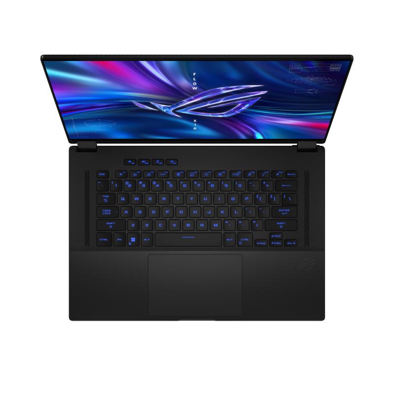 ASUS ROG Flow X16 GV601VU-DS91T-CA laptop Intel® Core™ i9 i9-13900H Hybrid (2-in-1) 40.6 cm (16") Touchscreen WQXGA 16 GB DDR5-SDRAM 1 TB SSD NVIDIA GeForce RTX 4050 Wi-Fi 6E (802.11ax) Windows 11 Home Black 3