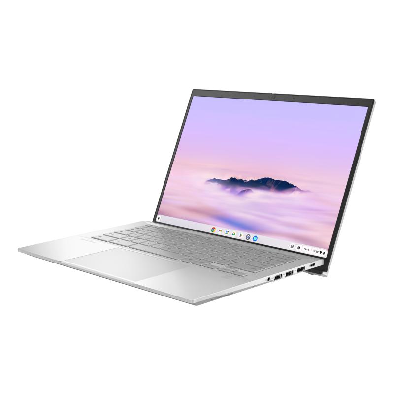 ASUS Chromebook Plus Enterprise CB54 CB5403CMA-C5ENT-CA Intel Core Ultra 5 115U 35.6 cm (14") Touchscreen WQXGA 16 GB LPDDR5x-SDRAM 512 GB SSD Wi-Fi 6E (802.11ax) ChromeOS Silver 4