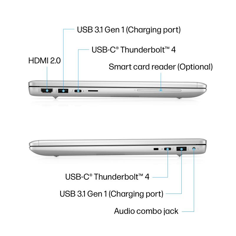 HP Chromebook Elite c640 G3 Enterprise Intel® Core™ i5 i5-1245U 35.6 cm (14") Full HD 8 GB LPDDR4x-SDRAM 256 GB SSD Wi-Fi 6 (802.11ax) ChromeOS Silver 2