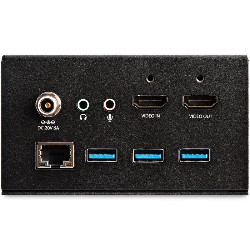 StarTech.com Laptop Docking Module for Conference Table Connectivity Box 4