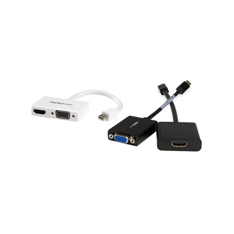 StarTech.com Travel A/V Adapter: 2-in-1 Mini DisplayPort to HDMI or VGA Converter - White 4