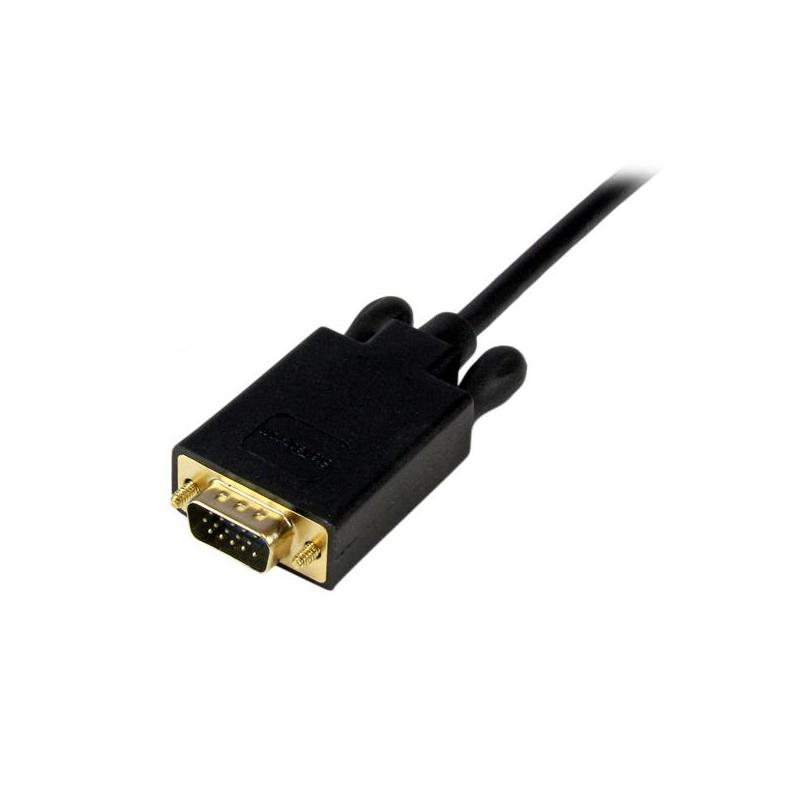 StarTech.com 10ft (3m) Mini DisplayPort to VGA Adapter Converter Cable – mDP to VGA 1920x1200 - Black 4