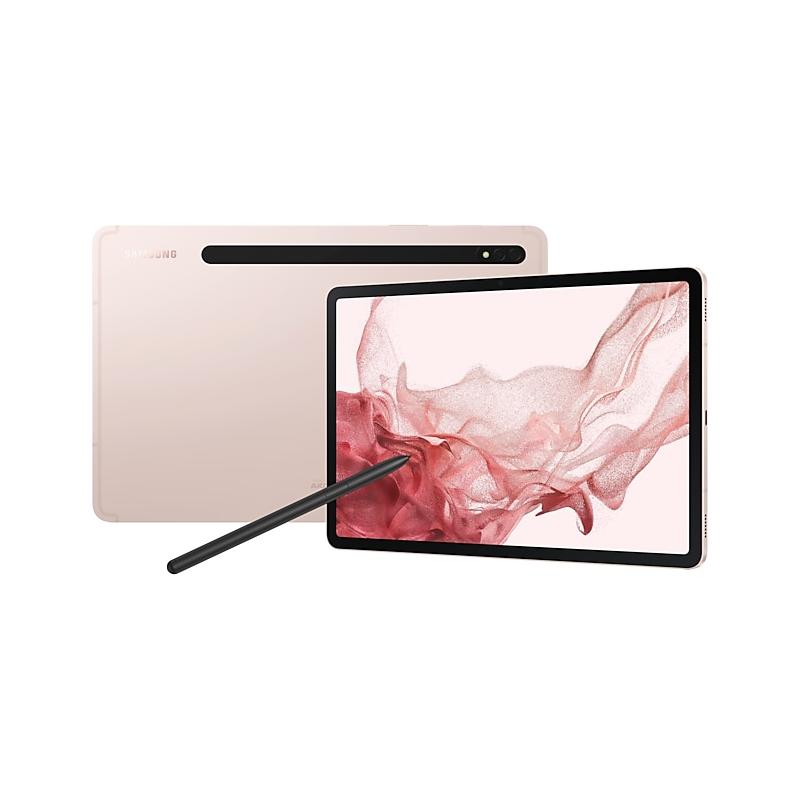 Samsung Galaxy Tab S8 SM-X700N Snapdragon 128 GB 27.9 cm (11") 8 GB Wi-Fi 6E (802.11ax) Android 12 Pink gold