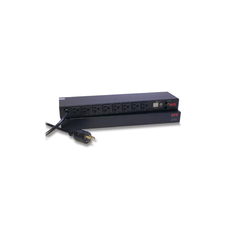 APC Rack PDU, Switched, 1U, 20A, 120V, (8)5-20