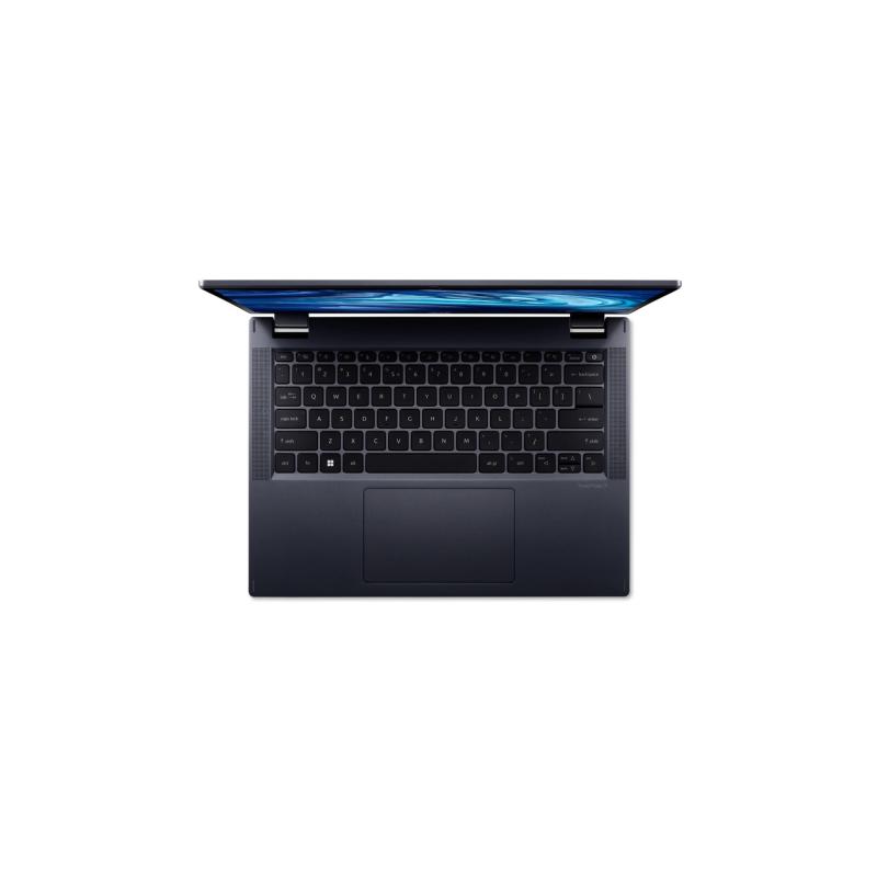 Acer TravelMate TMP414RN-52-711D Intel® Core™ i7 i7-1260P Hybrid (2-in-1) 35.6 cm (14") Touchscreen WUXGA 16 GB DDR4-SDRAM 512 GB SSD Wi-Fi 6E (802.11ax) Windows 10 Pro Blue 4