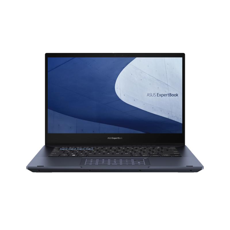 ASUS ExpertBook B5 Flip B5402FBA-Q53P-CB laptop Intel® Core™ i5 i5-1240P Hybrid (2-in-1) 35.6 cm (14") Touchscreen Full HD 8 GB DDR5-SDRAM 256 GB SSD Wi-Fi 6E (802.11ax) Windows 11 Pro Black 4