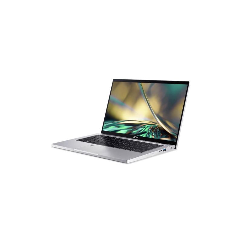 Acer Spin 3 SP314-55N-536K Intel® Core™ i5 i5-1235U Hybrid (2-in-1) 35.6 cm (14") Touchscreen Full HD 8 GB LPDDR4x-SDRAM 512 GB SSD Wi-Fi 6 (802.11ax) Windows 11 Home Silver 3