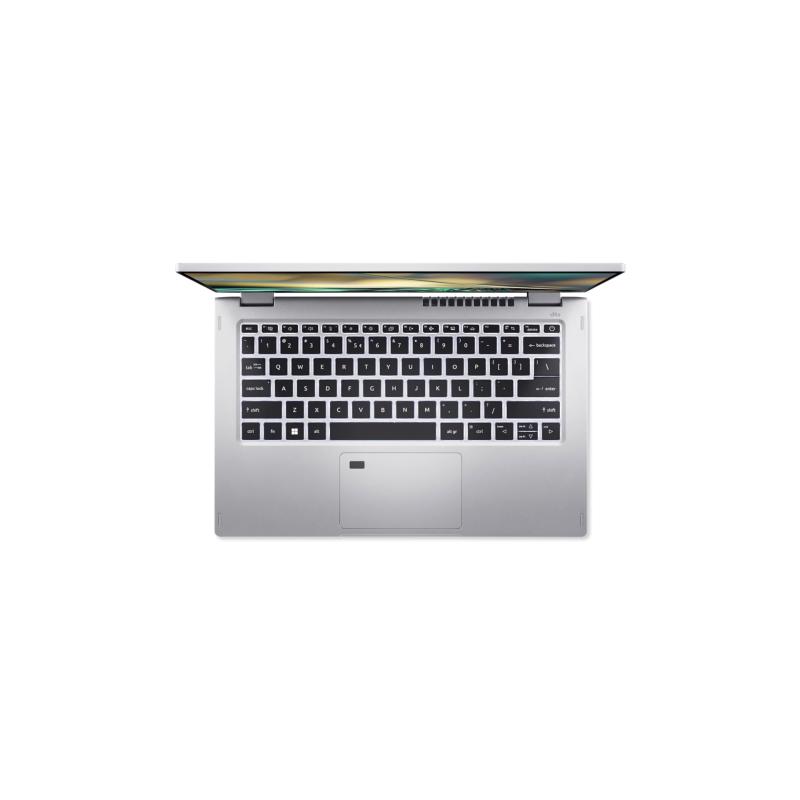 Acer Spin 3 SP314-55N-536K Intel® Core™ i5 i5-1235U Hybrid (2-in-1) 35.6 cm (14") Touchscreen Full HD 8 GB LPDDR4x-SDRAM 512 GB SSD Wi-Fi 6 (802.11ax) Windows 11 Home Silver 4