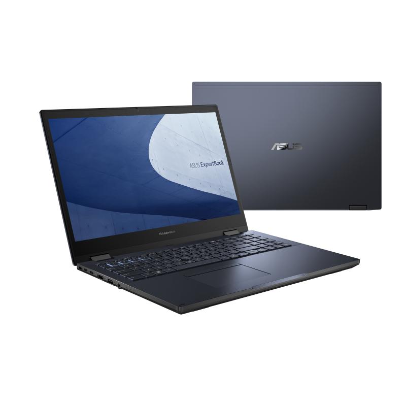 ASUS ExpertBook B2 Flip B2502FBA-C73P-CA laptop Intel® Core™ i7 i7-1260P Hybrid (2-in-1) 39.6 cm (15.6") Touchscreen Full HD 16 GB DDR4-SDRAM 512 GB SSD Windows 11 Pro Black 4