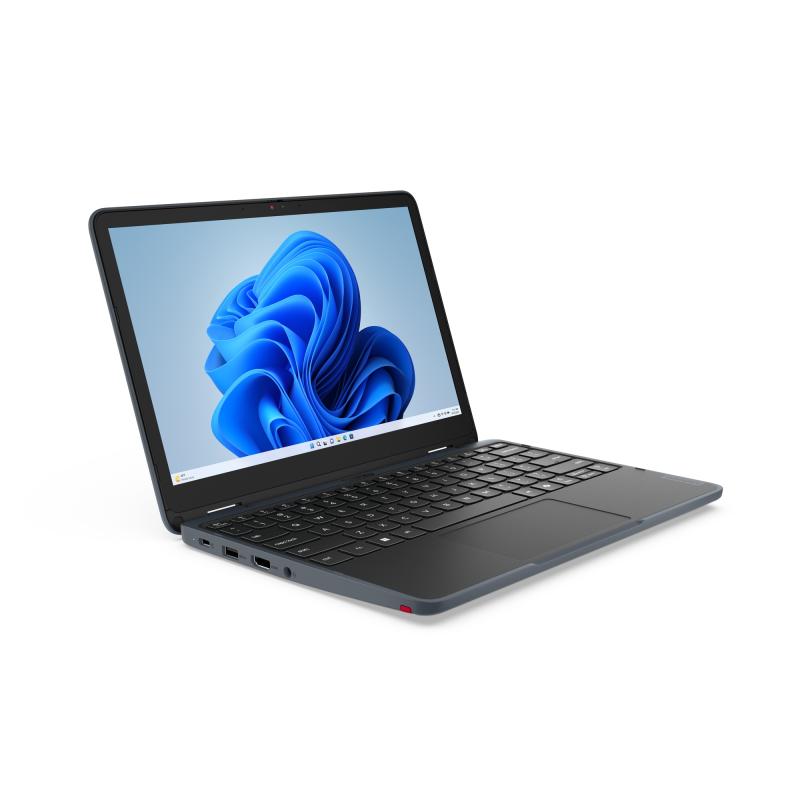 Lenovo 300w 2-in-1 Gen 5 Intel® N N150 Hybrid (2-in-1) 29.5 cm (11.6") Touchscreen HD 8 GB LPDDR5-SDRAM 128 GB SSD Wi-Fi 6E (802.11ax) Windows 11 Pro English Grey 4