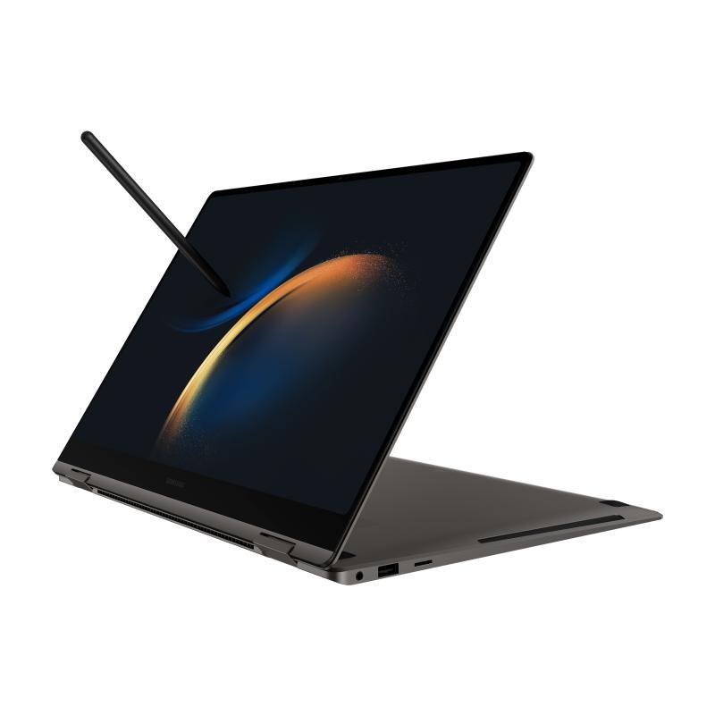 Samsung Galaxy Book3 Pro 360 NP960QFG-KA1CA laptop Intel® Core™ i7 i7-1360P Hybrid (2-in-1) 40.6 cm (16") Touchscreen WQXGA+ 16 GB LPDDR5-SDRAM 512 GB SSD Wi-Fi 6E (802.11ax) Windows 11 Home Graphite 4