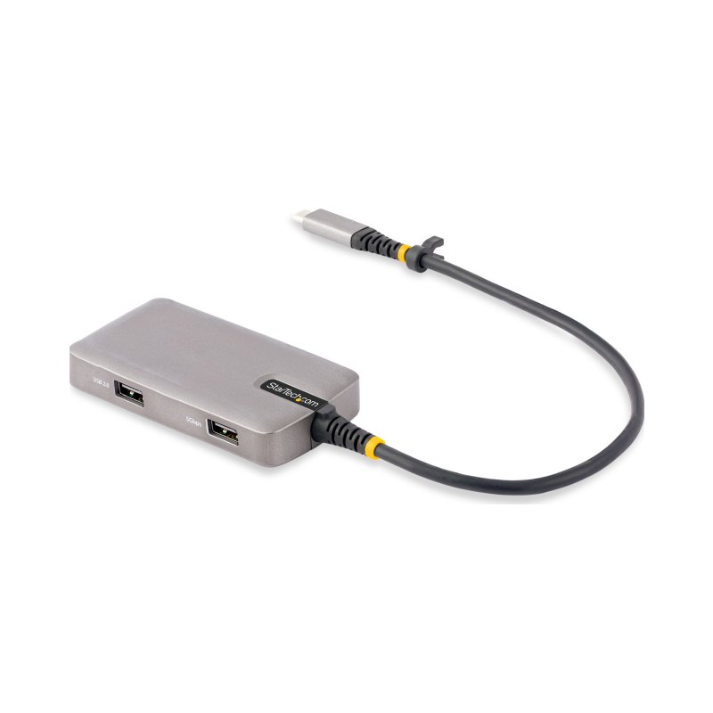 StarTech.com Adaptateur USB-C Multiport, HDMI 4K 60Hz avec/HDR, Hub USB 3 ports, 100W Power Delivery Pass-Through, Mini Station d'Accueil USB Type-C, Windows/macOS/ChromeOS/iPadOS/Android