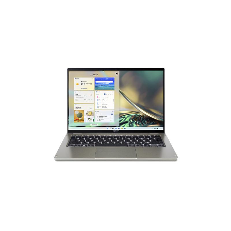 Acer Spin 5 SP514-51N-70LZ Intel® Core™ i7 i7-1260P Hybrid (2-in-1) 35.6 cm (14") Touchscreen WQXGA 16 GB LPDDR5-SDRAM 1 TB SSD Wi-Fi 6 (802.11ax) Windows 11 Home Grey