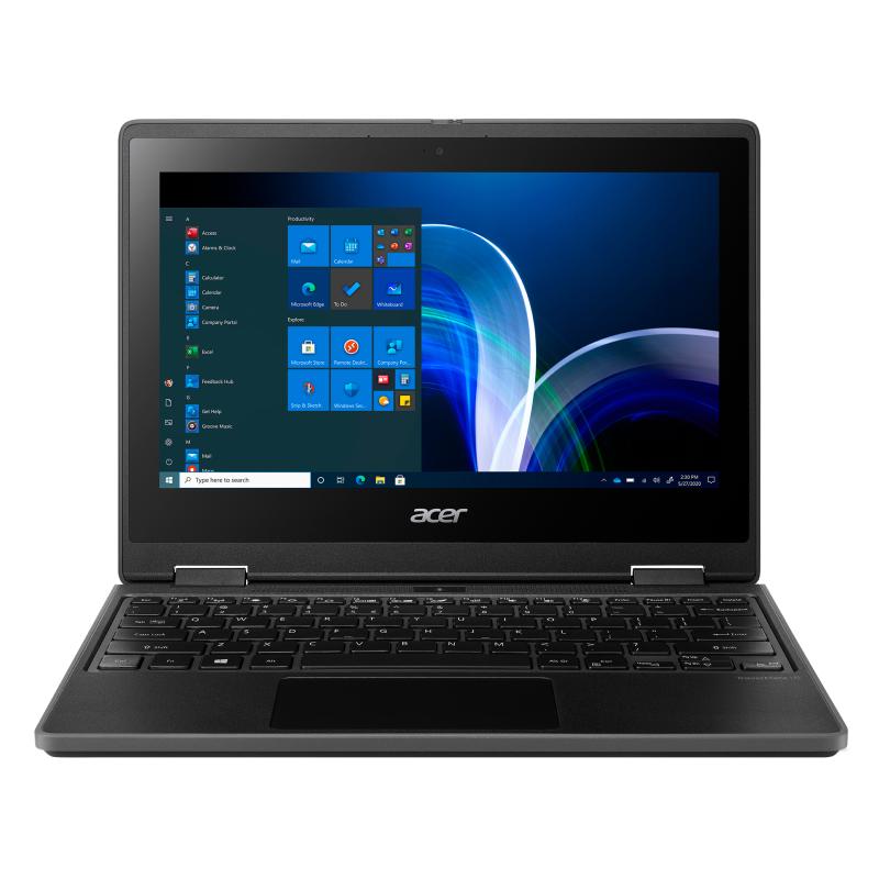 Acer TravelMate TMB311R-32-C31R Intel® Celeron® N N5100 Hybrid (2-in-1) 29.5 cm (11.6") Touchscreen HD 4 GB DDR4-SDRAM 128 GB Flash Wi-Fi 6 (802.11ax) Windows 10 Pro English Black