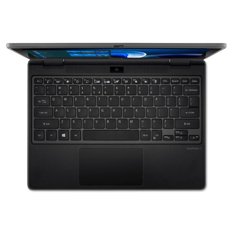 Acer TravelMate TMB311R-32-C31R Intel® Celeron® N N5100 Hybrid (2-in-1) 29.5 cm (11.6") Touchscreen HD 4 GB DDR4-SDRAM 128 GB Flash Wi-Fi 6 (802.11ax) Windows 10 Pro English Black 3