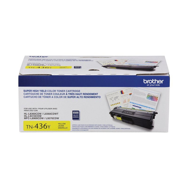 Brother TN-436Y toner cartridge 1 pc(s) Original Yellow