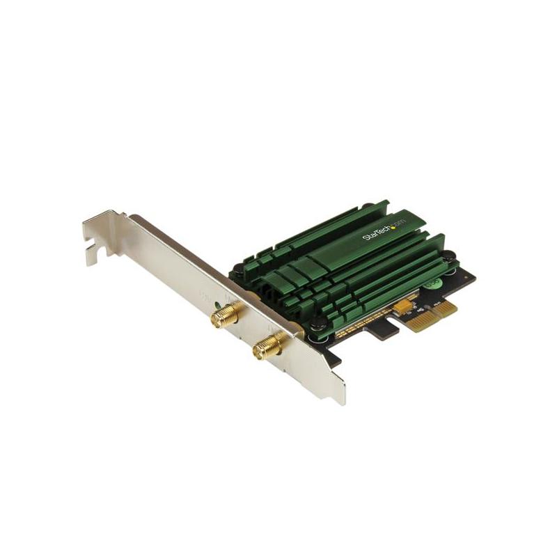 StarTech.com PCI Express AC1200 Dual Band Wireless-AC Network Adapter - PCIe 802.11ac WiFi Card - TAA