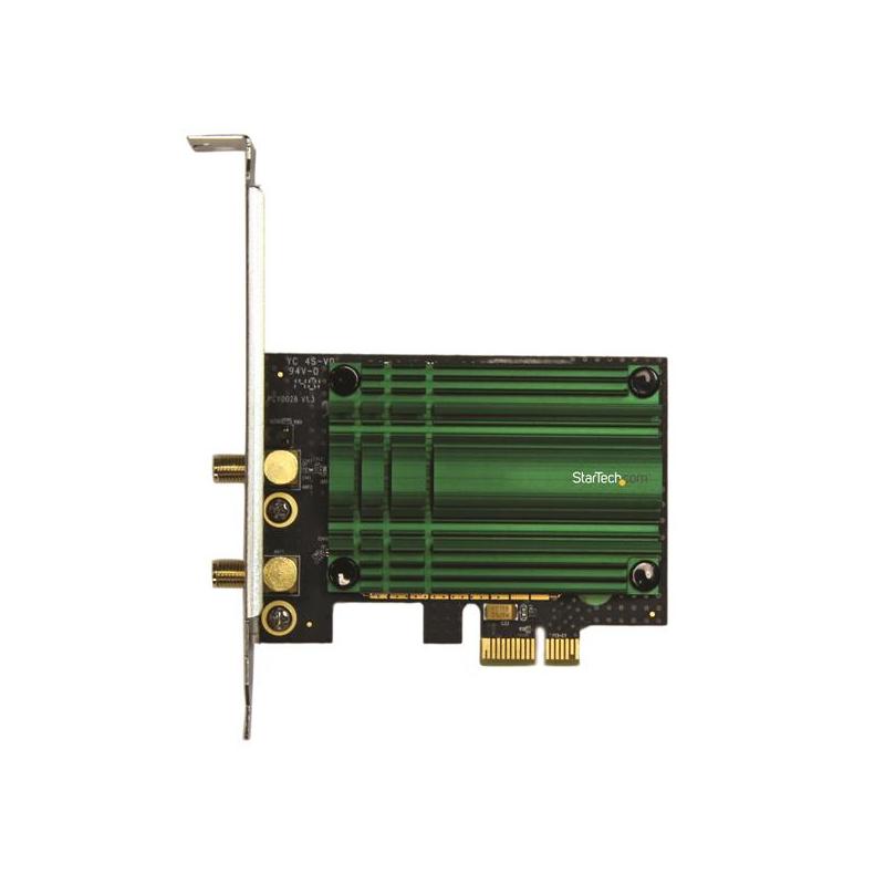 StarTech.com PCI Express AC1200 Dual Band Wireless-AC Network Adapter - PCIe 802.11ac WiFi Card - TAA 2