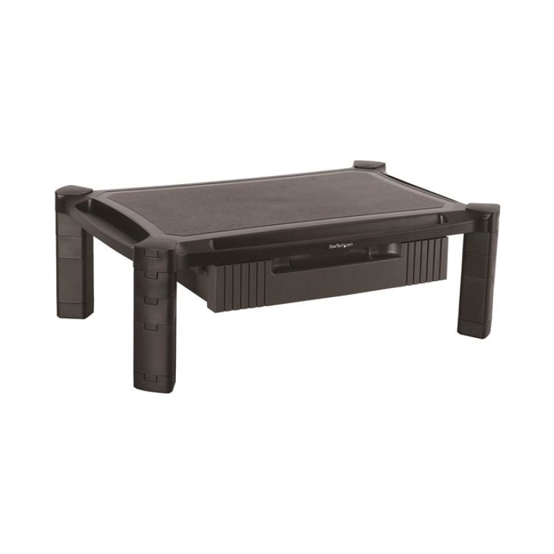 StarTech.com Rehausseur d'Écran PC jusqu'à 32"(10kg) - avec Tiroir - Hauteur Réglable - Grand Format