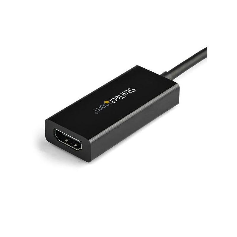 StarTech.com USB C to HDMI Adapter - 4K 60Hz Video, HDR10 - USB-C to HDMI 2.0b Adapter Dongle - USB Type-C DP Alt Mode to HDMI Monitor/Display/TV - USB C to HDMI Converter 3