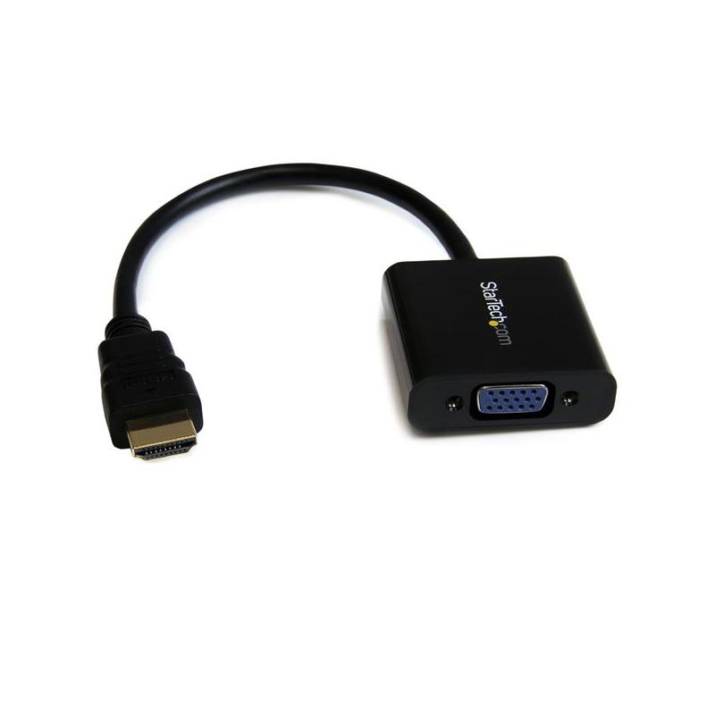 StarTech.com HDMI to VGA Adapter Converter for Desktop PC / Laptop / Ultrabook - 1920x1080