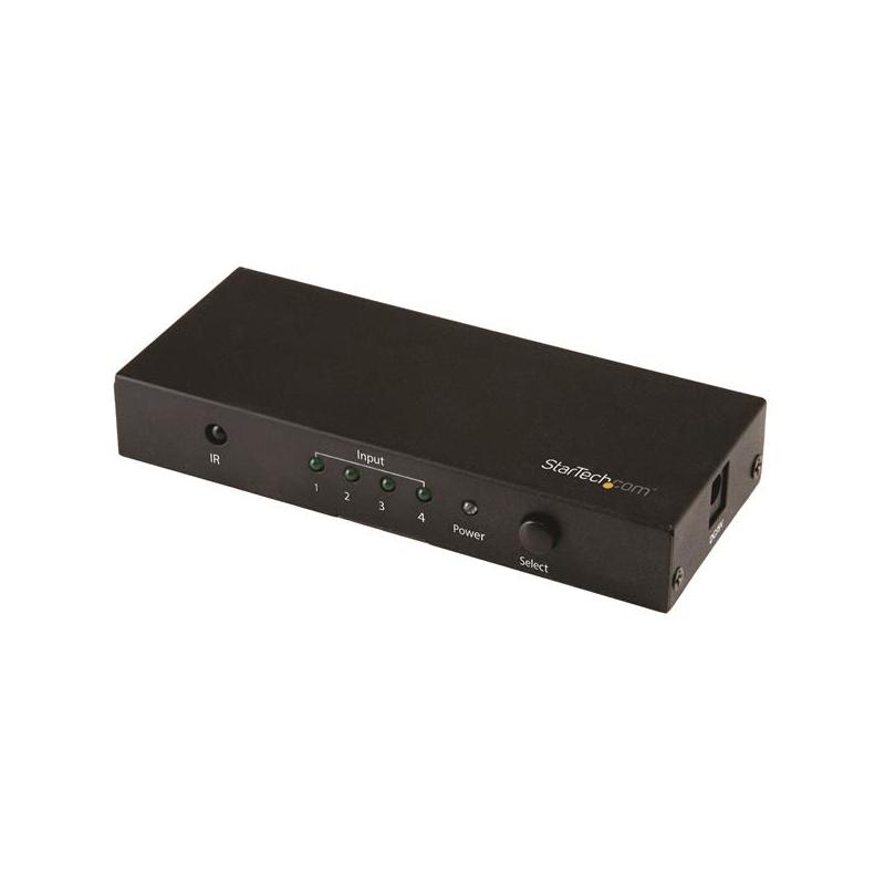 StarTech.com 4-Port HDMI Automatic Switch - 4K 60Hz