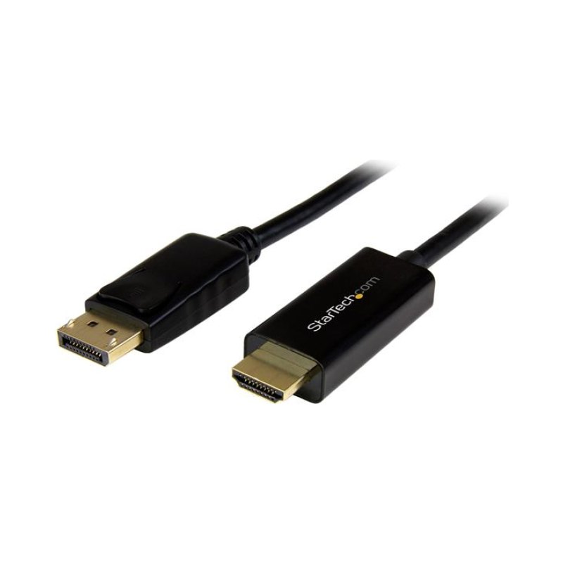 StarTech.com Câble DisplayPort vers HDMI 5m - 4K 30Hz - Adaptateur DP vers HDMI - Convertisseur pour Moniteur DP 1.2 à HDMI - Connecteur DP à Verrouillage - Cordon passif DP vers HDMI