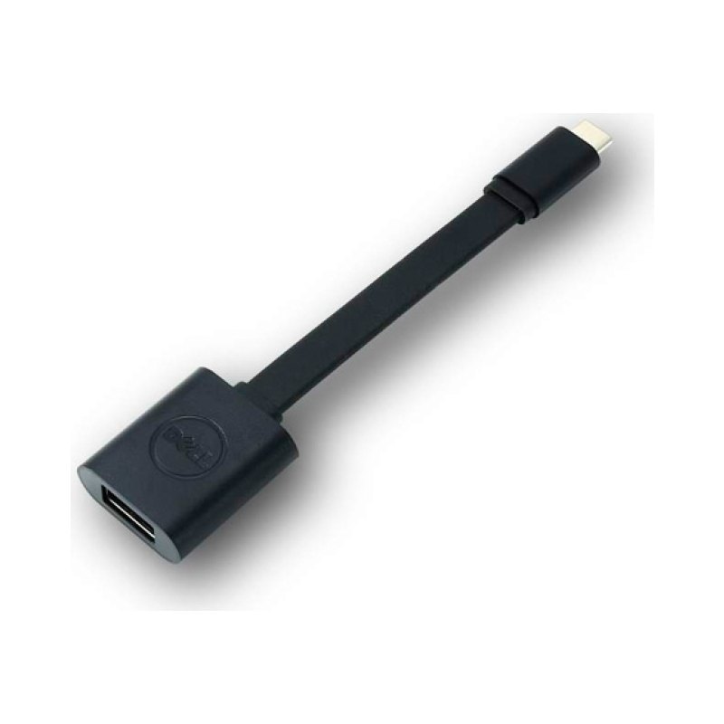 DELL DBQBJBC054 USB cable USB 3.2 Gen 1 (3.1 Gen 1) 0.132 m USB C USB A Black