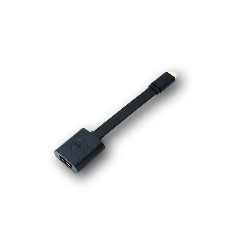 DELL DBQBJBC054 câble USB USB 3.2 Gen 1 (3.1 Gen 1) 0,132 m USB C USB A Noir