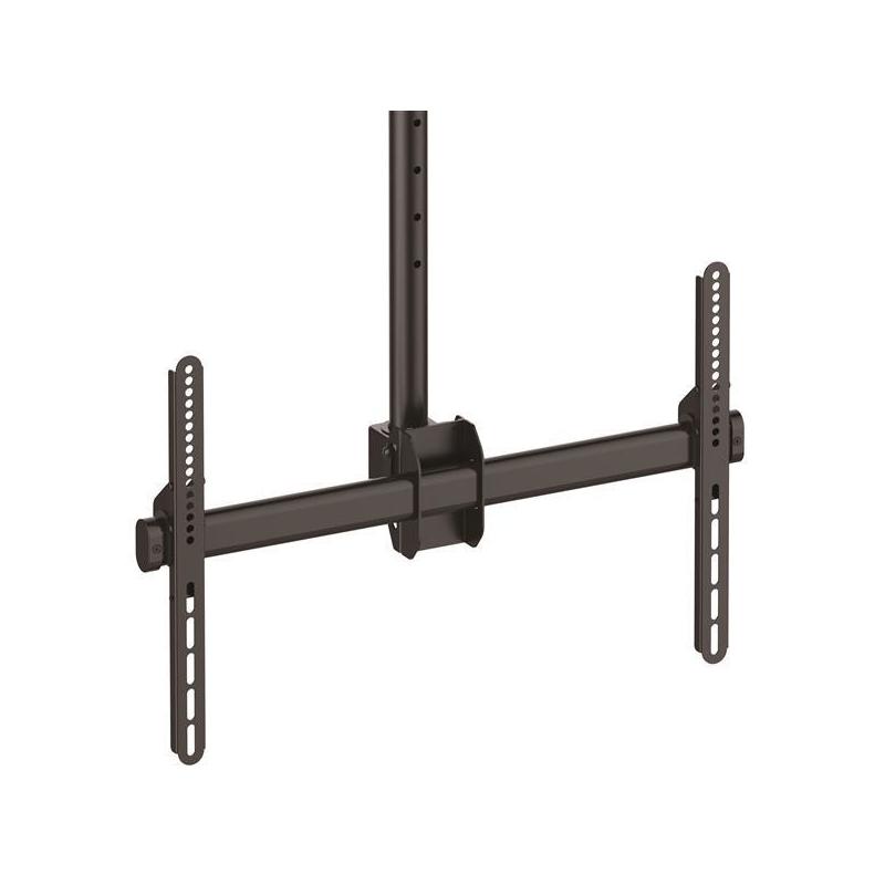StarTech.com TV Ceiling Mount - Full-Motion Universal Hanging Single Screen Mount with Adjustable Telescopic Long Pole - Tilt / Swivel - VESA Bracket for 32”-75" Displays 2