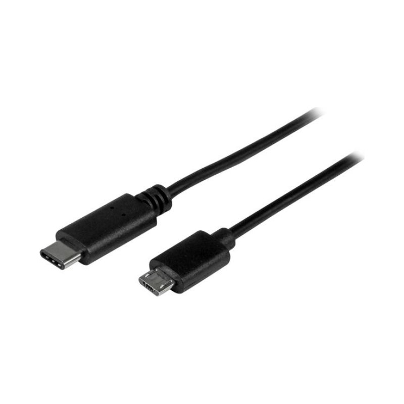 StarTech.com Câble USB-C vers Micro USB-B de 50cm, Câble de Transfert de Données, USB 2.0, USB C vers Micro-B