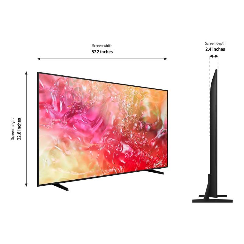 Samsung HU7010F HG65U701FNF 165.1 cm (65") 4K Ultra HD Smart TV Grey 20 W 4