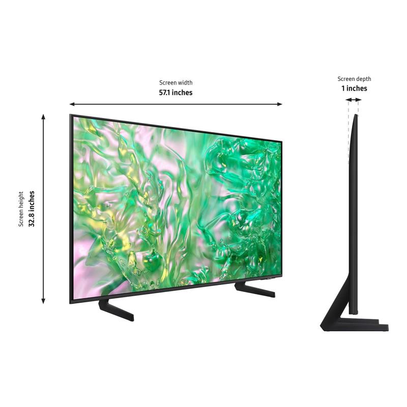 Samsung HU8000F HG65U800FNF 165.1 cm (65") 4K Ultra HD Smart TV Black 20 W 4