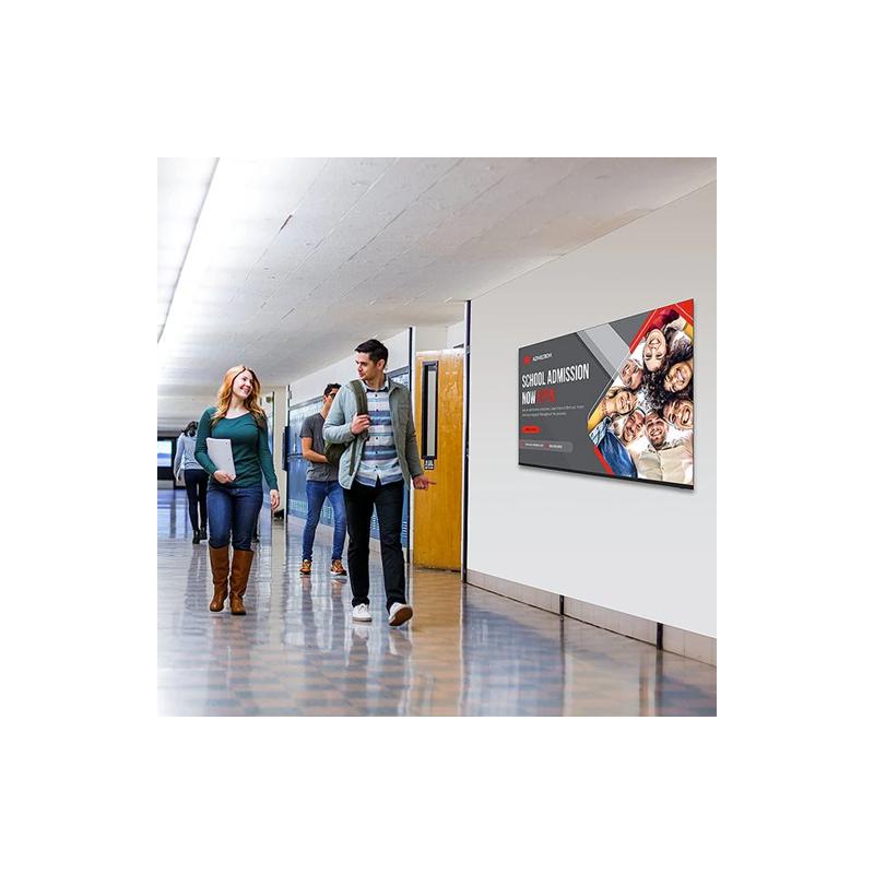 Sharp 4P-B86EJ2U Signage Display Digital signage flat panel 2.17 m (85.6") LED Wi-Fi 400 cd/m² 4K Ultra HD Black Linux 2
